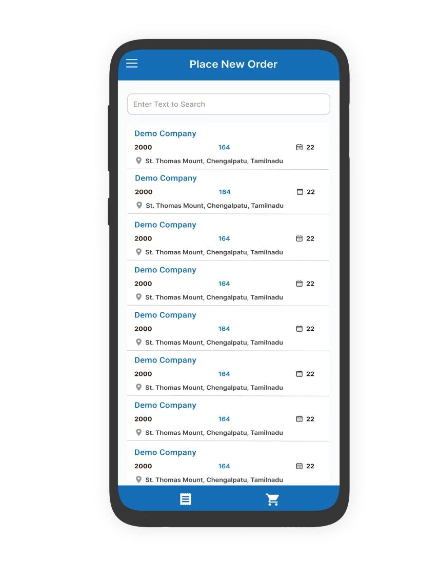 Smart Rep App for Sales Representative Billing Activities