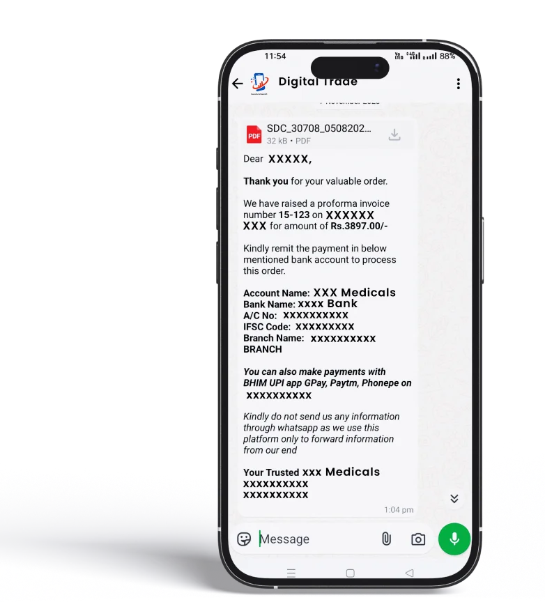 Digital trade platform connecting distributors and retailers online