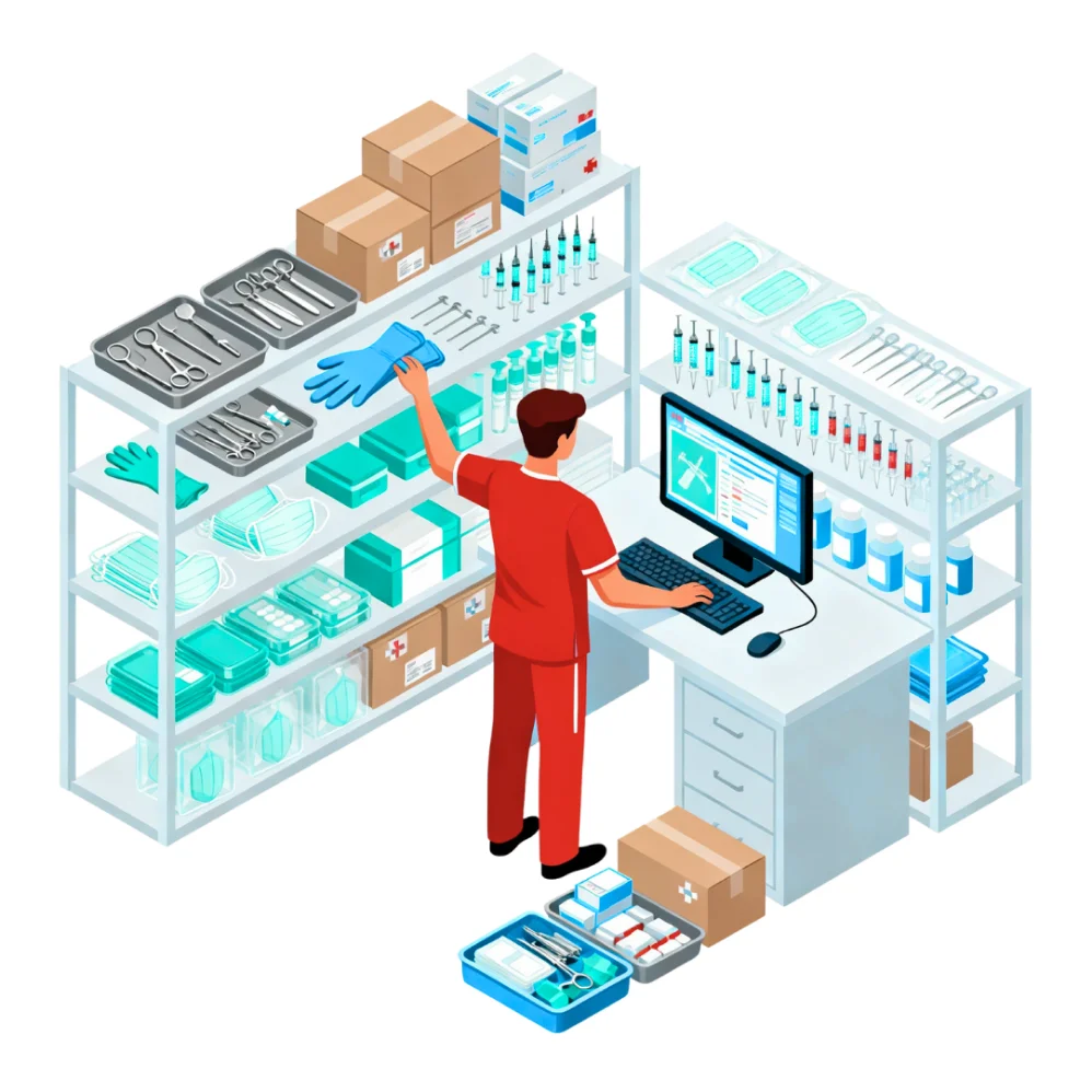 Surgical shop billing software