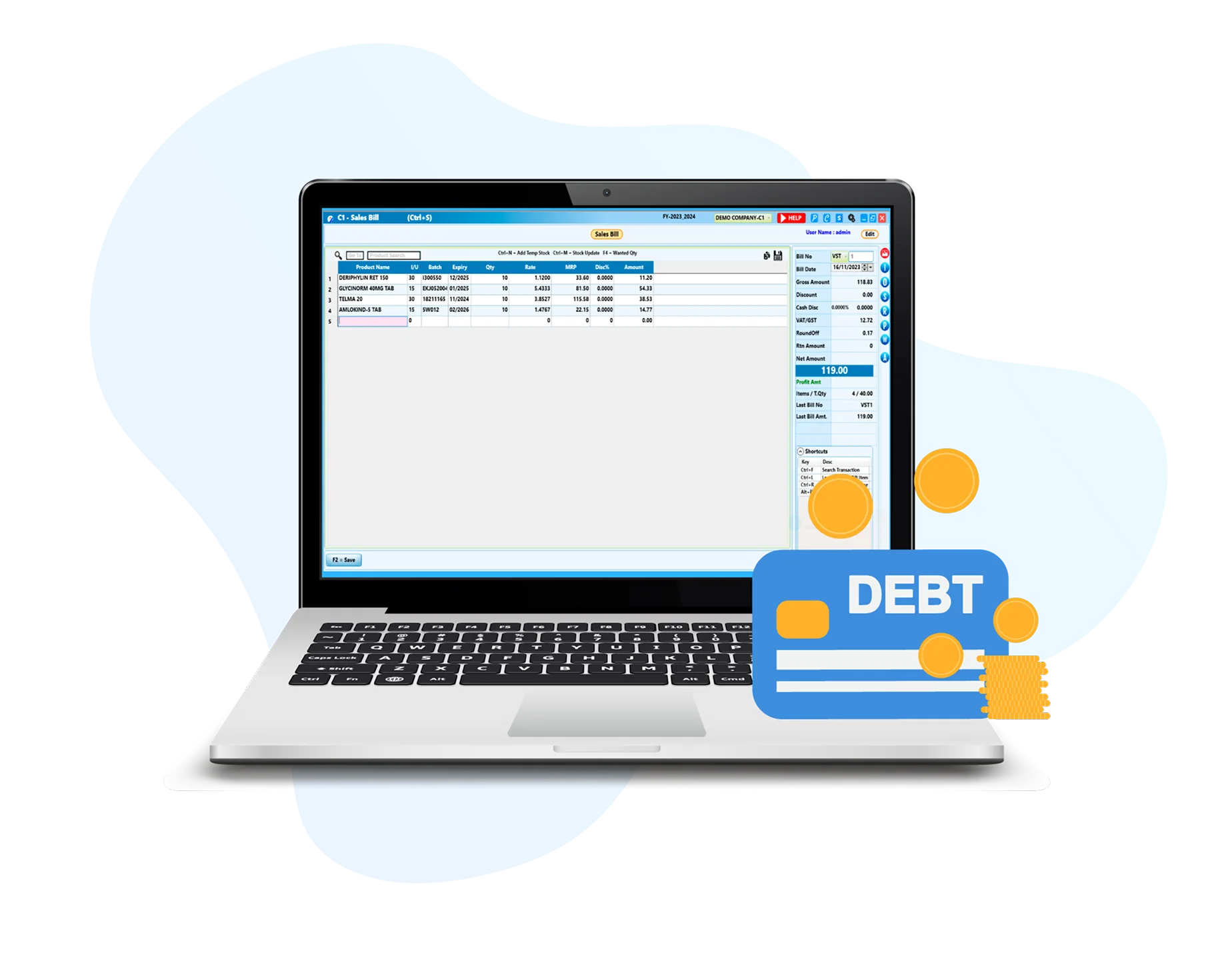 Pharmacy Debt Management